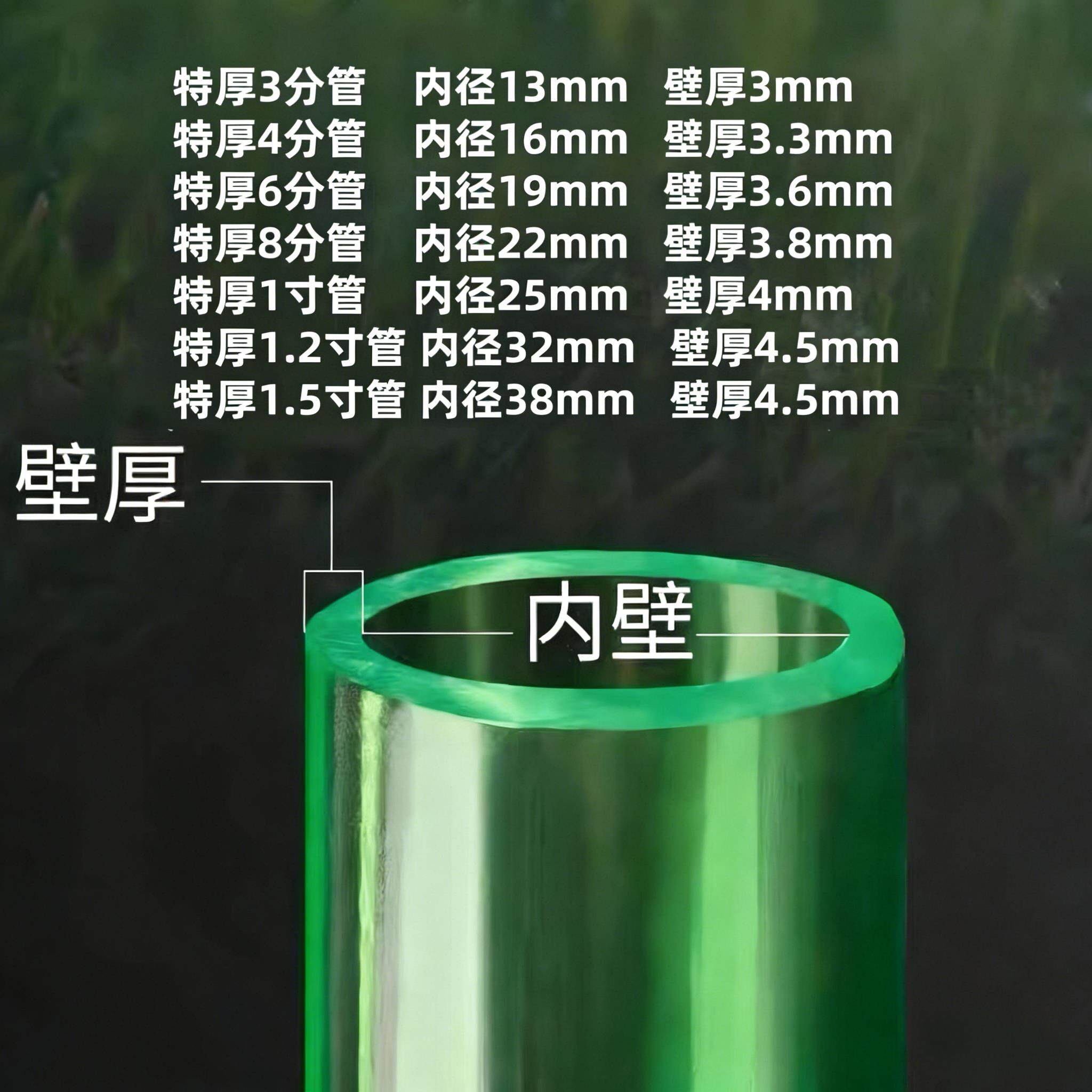 特厚PVC牛筋水管软管4分软管6分软管防冻防晒耐磨耐压花园灌溉管