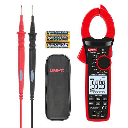 优利德钳形表UT206B UT207B UT208B大电流钳形万用表数字钳形