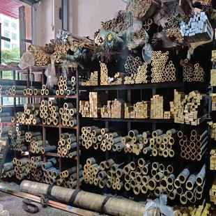 H59簧铜棒实心圆柱大直径黑皮铜套黄铜管空心圆铜套H62黄铜棒零切