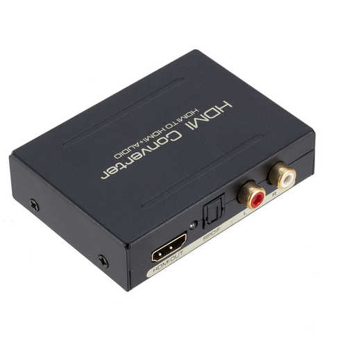 HDMI音频分离器HDMI TO HDMI+AUDIO+SPDIF+RL音频转换器5.1解码器