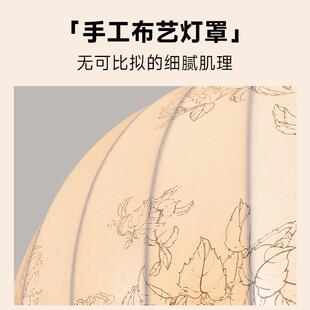 宋式美学床头吊灯中古风民宿装饰灯玄关走廊过道灯新中式长吊线灯