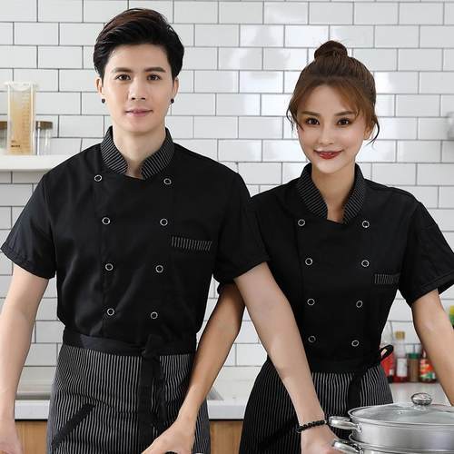 正品师工作服男女春秋装锅早餐店厨包子铺熟食餐馆饭火店厨房长袖