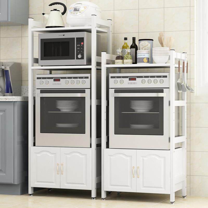 厨房消毒柜置物架家用立式架子落地多功能微波炉烤箱洗碗机收纳层