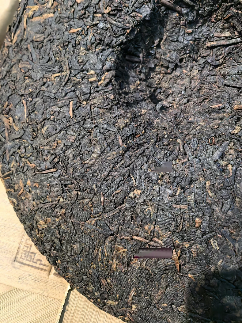 2003年金毫餅布朗山喬木古樹普洱熟茶餅357克一片 普洱茶 BUASHOP普洱老茶