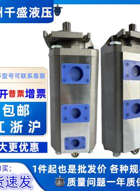 007CB-KPL63/50/40中联QY1620吊车三联齿轮泵不锈钢液压泵配件