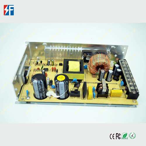 厂家直销 5V60A开关电源S-300W-5V监控LED温控散热直流驱动AC转DC