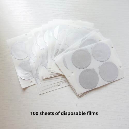 100pcs一次性自粘式贴膜 37mm nespress适用回头客购买多