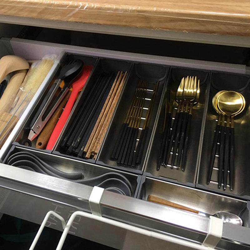 700柜橱柜抽屉分隔盒衣橱物品分割收纳格厨房用品分隔件整理盒