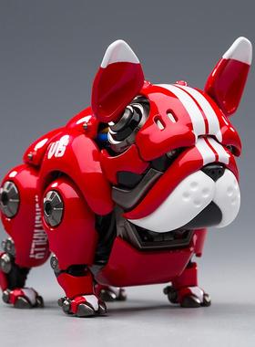 高档现货 机械兽 R斗AM法BLER机器 牛狗犬斗潮玩手办车载摆件