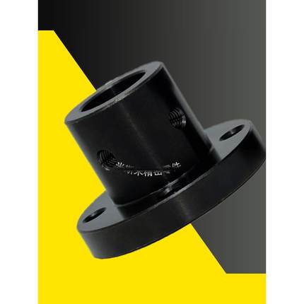 S45C钢圆法兰型导向轴支光轴准支撑座座固定座标型STHB/STHRR标准