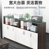文件柜办公BG0027室隔断木柜置物架位工风遮挡卡座屏绿植花架柜质