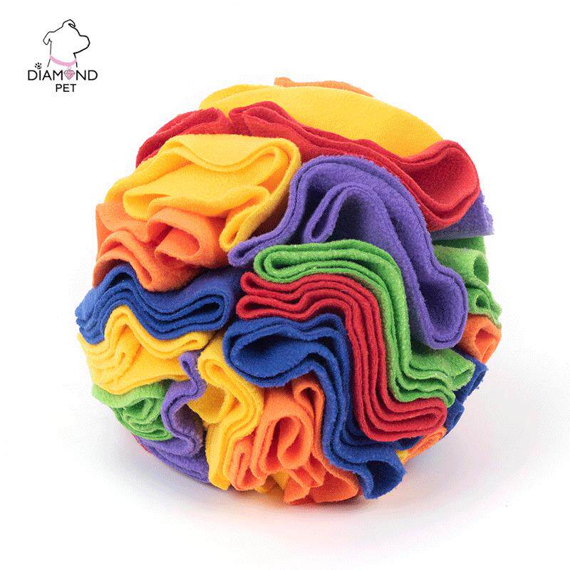 宠物嗅闻垫升级版 狗狗嗅闻球 宠物闻嗅零食球pet snuffle ball