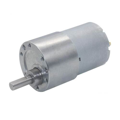 12-24V 7-1600RPM高扭矩全金属减速直流齿轮电机偏心轴GB37-5350
