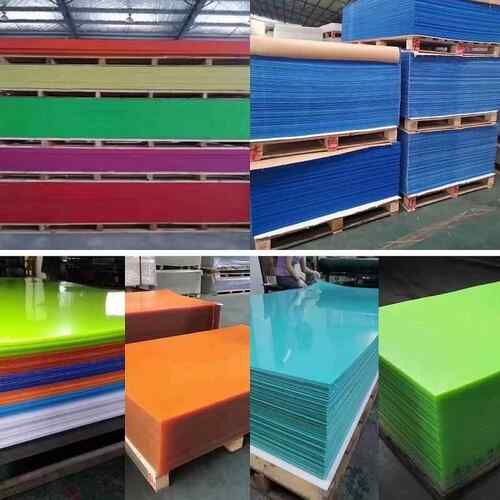 彩色亚克力板透明有机玻璃板单双面磨砂亚克力板激光切割定制加工