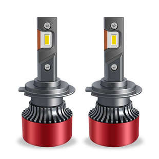 H11 9005 LED大灯超亮远近光H4 汽车LED雾灯黄金光3000K