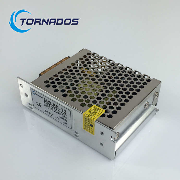 50W24V2.1A单组MS-50-24小体积开关电源24V50W工业直流电源