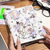 星星小猫PU皮质卡册学生高颜值可爱ins风追星小卡拍立得收纳相簿