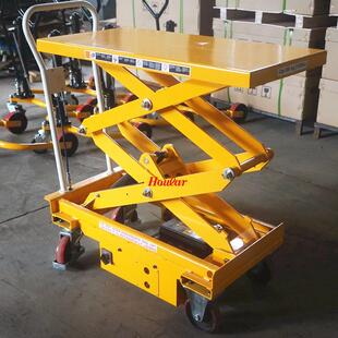 A50半自动液压电动升降车充电式 平台车 电动平台车MN hoular移动式