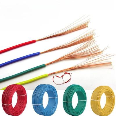国标电线RV BVR多股软铜单芯0.3 0.5 0.75平方信号控制电源连接线