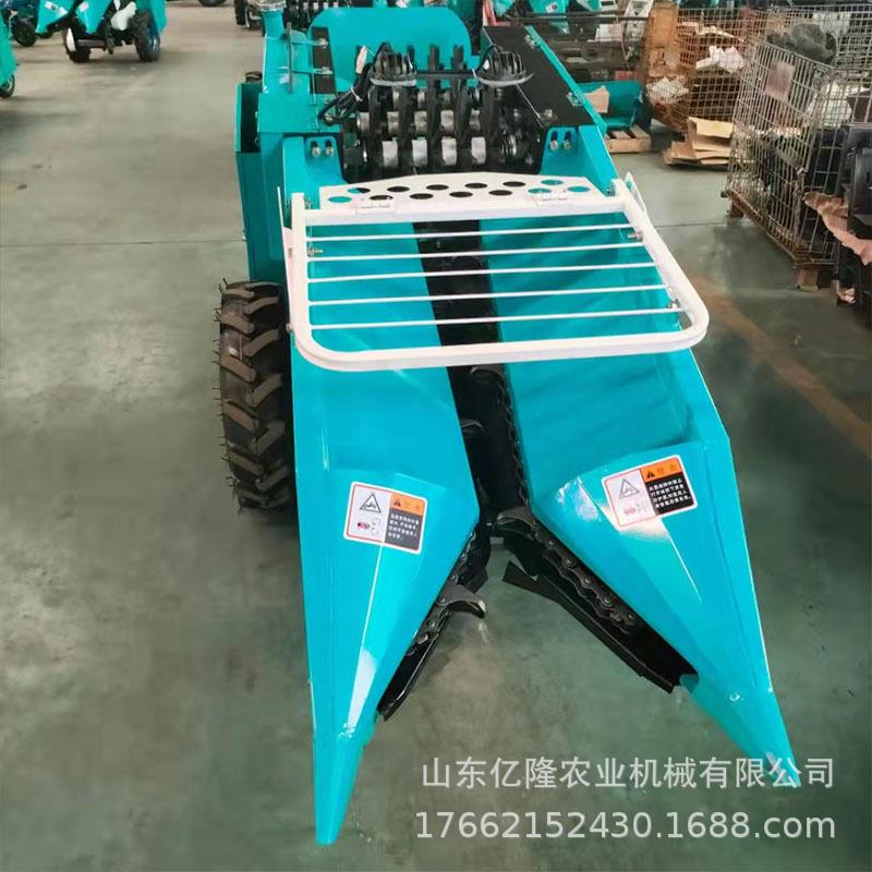 家用子扒皮获机摘小块地玉米穗机手无品牌/扶收单垄棒收棒子机