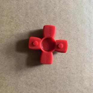 KTRROTEXGS9弹性体外径20内径7.2缓冲垫4角四瓣胶块圈红色绿色