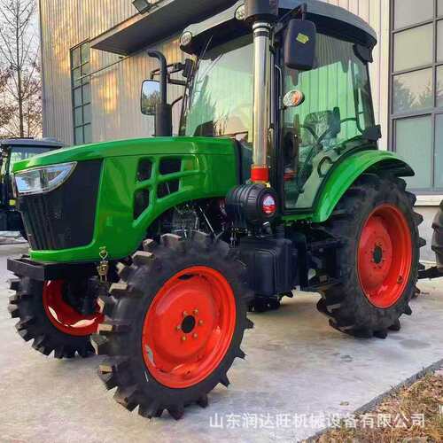 东方红LX1404轮式大型拖拉机LX1504水旱两用大桥拖拉机出口装柜
