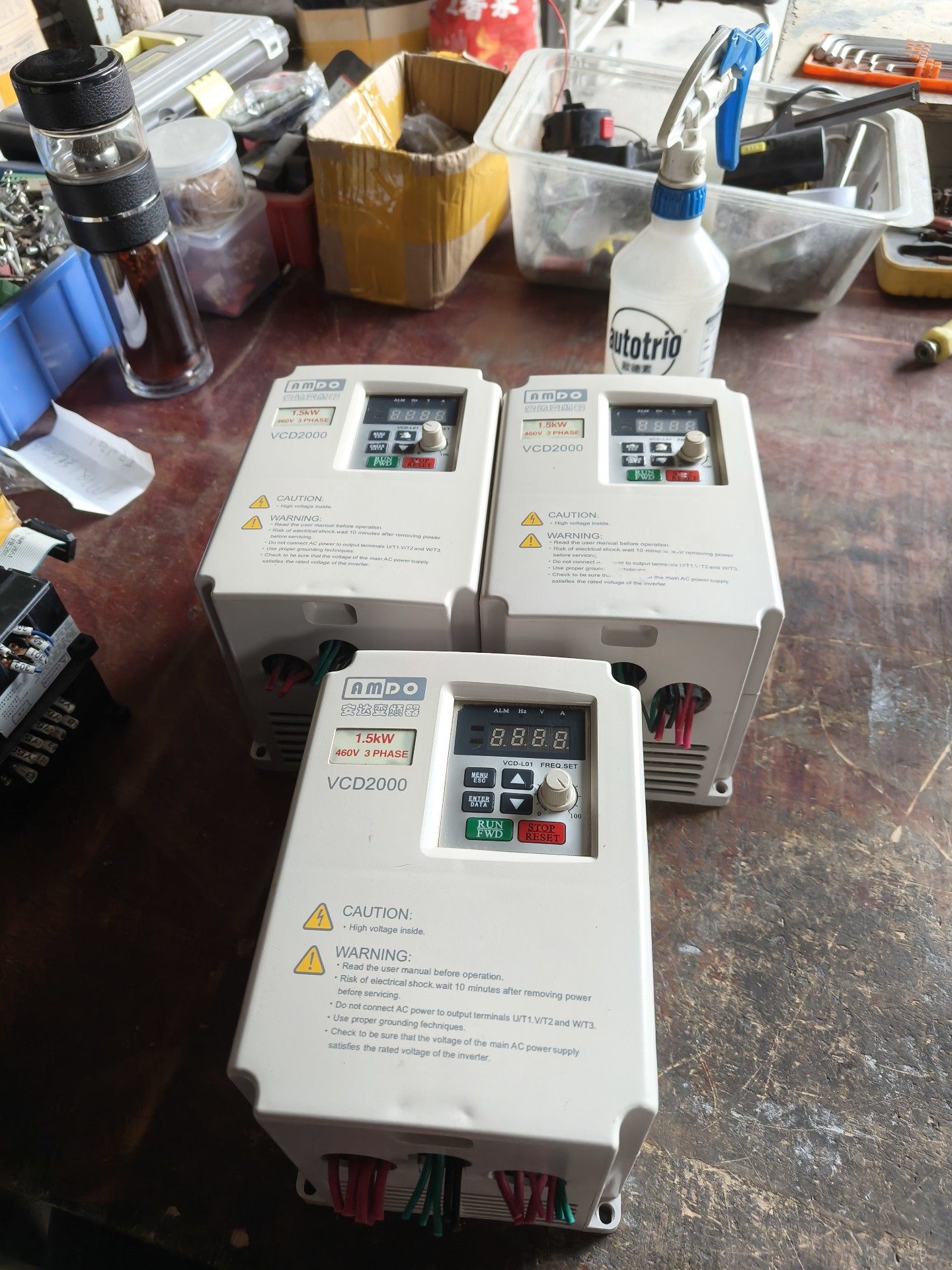 安达变频器CVD2000 A4T0015B  1.5Kw/3