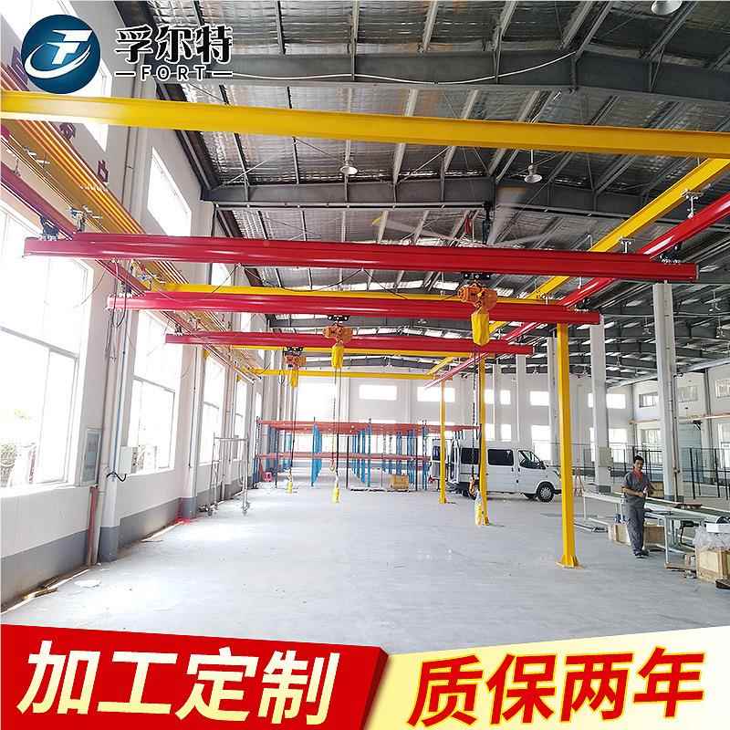 单轨吊行KB柔K轨葫芦小车轨道配件厂家JAS供性应KBK起重车机