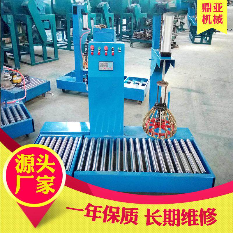 乳胶漆自动计量灌装机真石漆自动计量压盖机膏体涂料压盖机