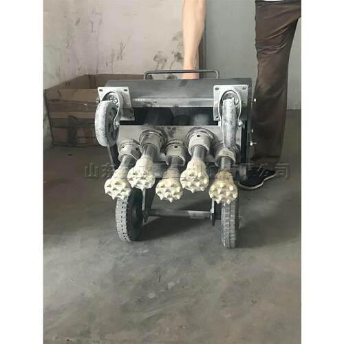 桥面铁路地面凿毛机1头2头3头等气动拉毛设备荔枝面凿毛处理