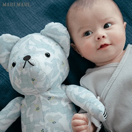 MARLMARL儿童学步防摔防撞护枕宝宝多功能小熊双肩卡通背包BFF+07