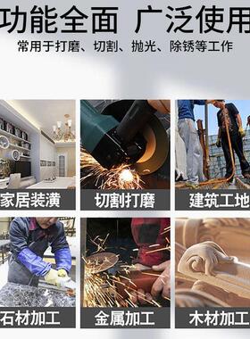 4寸动动打4寸黑色磨角业磨机工级气动磨光机打磨抛光切割风工具砂