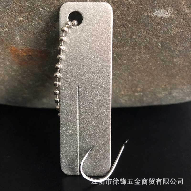 产地货源金刚石磨钩器磨刀石鱼钩锉户外迷你磨刀器.