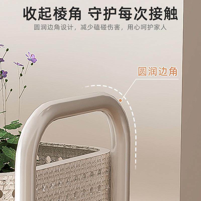 花架子客架厅式落地奶油风高端多肉盆架绿无品牌/植置物阳台小推