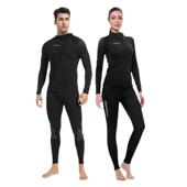 防晒浮潜服AQ 长袖 011服冲浪服水防 女款 1.5M潜艾柯弹力分体M男款