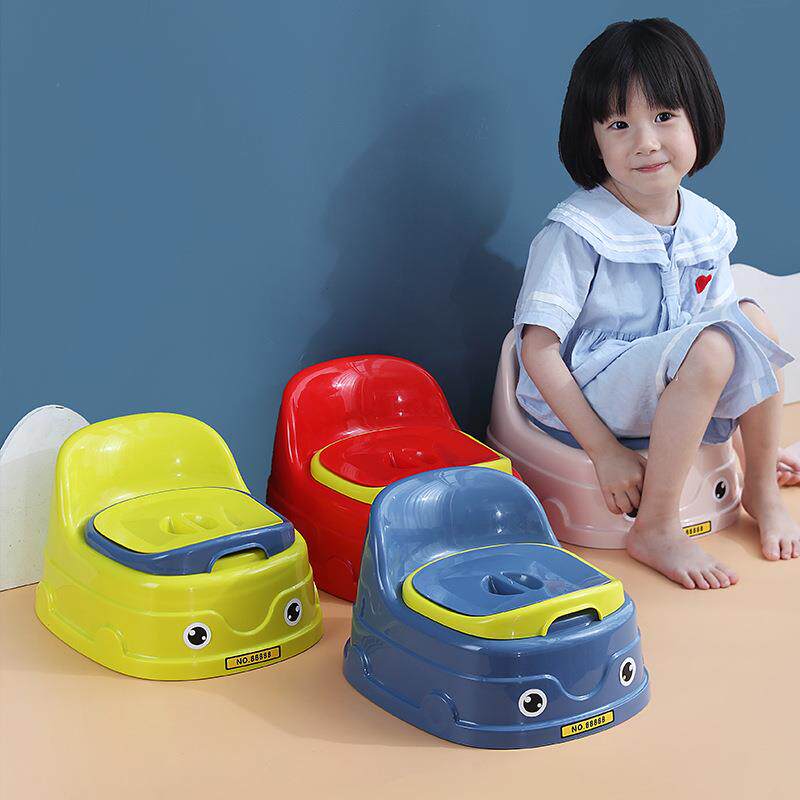 厂家直销卡通幼儿尿盆塑料家用儿童马桶带盖分体式坐便器