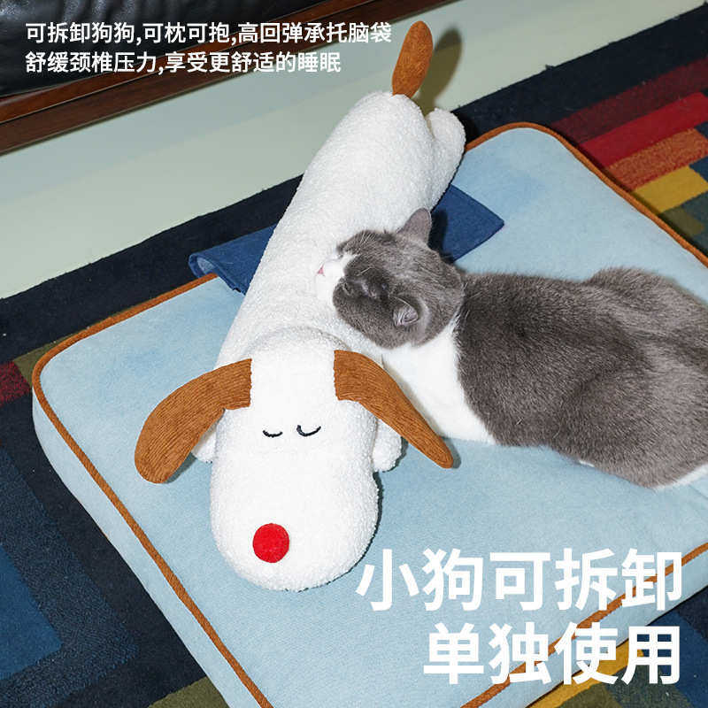 zeze牛仔趴趴狗宠物床猫窝夏季降温可拆洗猫床中小型犬四季通用,宠物/宠物食品及用品,猫窝/屋/帐篷/沙发,淘宝优惠券,粉丝福利购,淘宝优惠卷