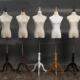 模特道具女半身包布人台服装 实木底座 店橱窗模特架婚纱礼服衣架