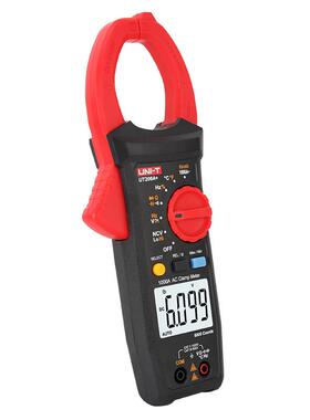 Unilide Ut205A+高精度数字钳形表智能抗烧1000A交流电流表自动量