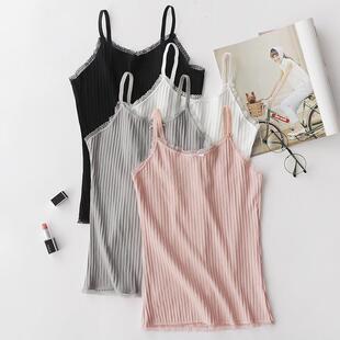 small camisole made hole women strip for Needle vest