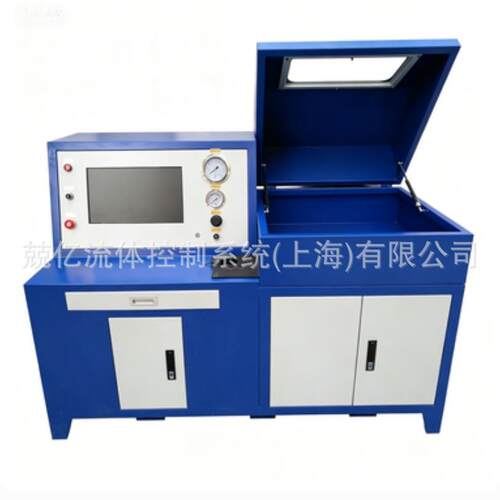 12MPa消声器耐压试验台，120bar汽车消音器耐压测试机