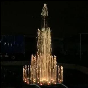 型FS-07喷音乐喷泉全套设备工喷厂 水景水幕不锈广钢泳池小场泉