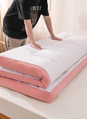 新款大豆羽纤维立体床垫加厚褥ME-100褥子丝绒软床垫子垫背可折叠