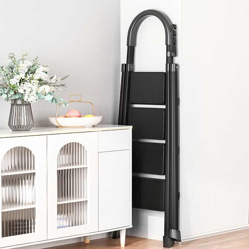 梯子家用折叠梯室内多功能人字步梯加厚高安全伸缩便携乔迁爬楼梯