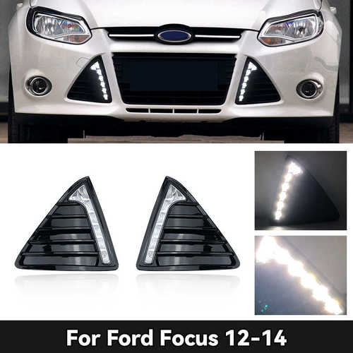 厂家直销适用于12-14款新福克斯日行灯Ford Focus daytime runnin