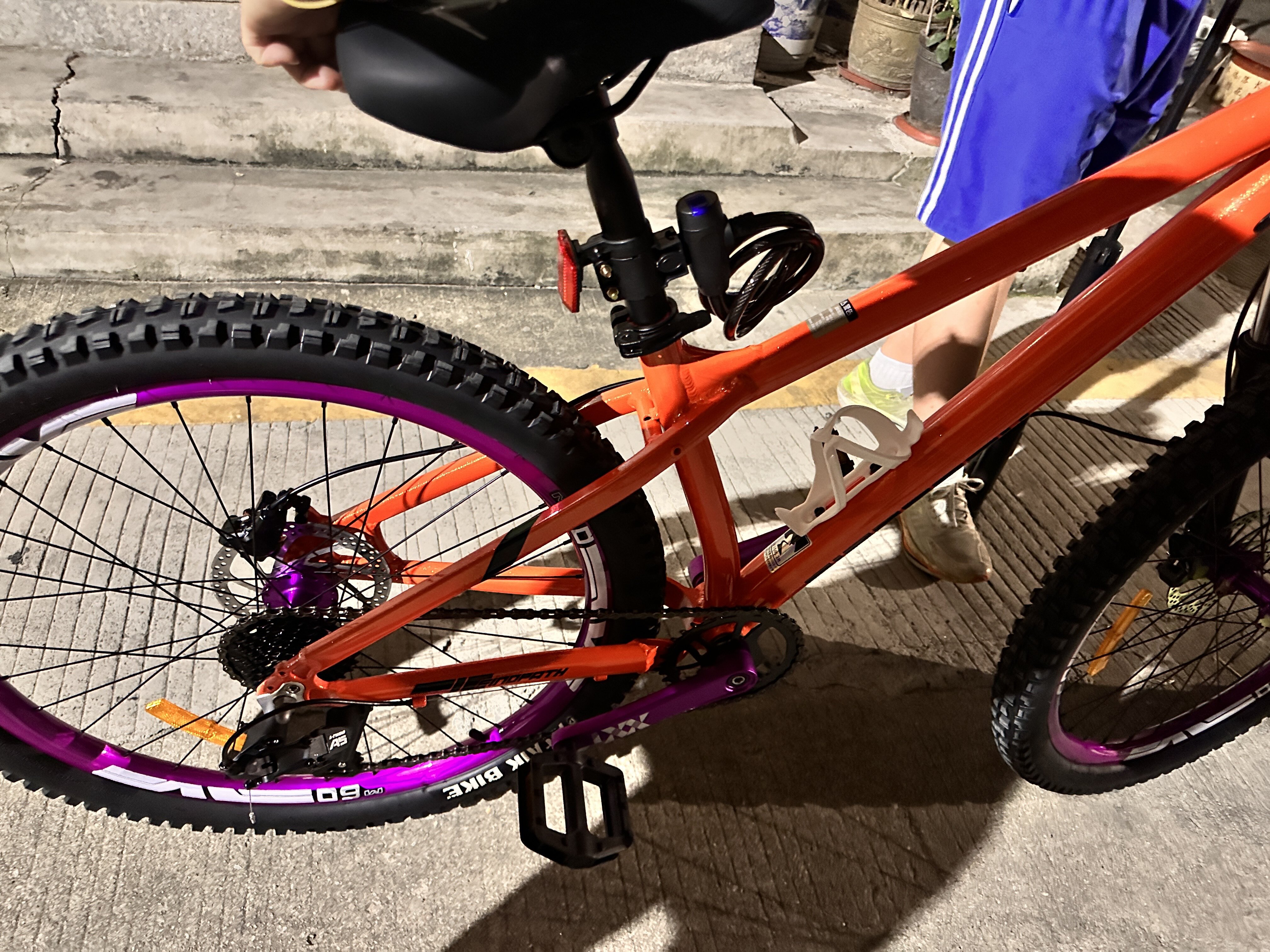 Горный велосипед Tanluren AM 27.5 дюймов алюминиевый L-TWOO 8 скоростей гидравлика MTB photo review