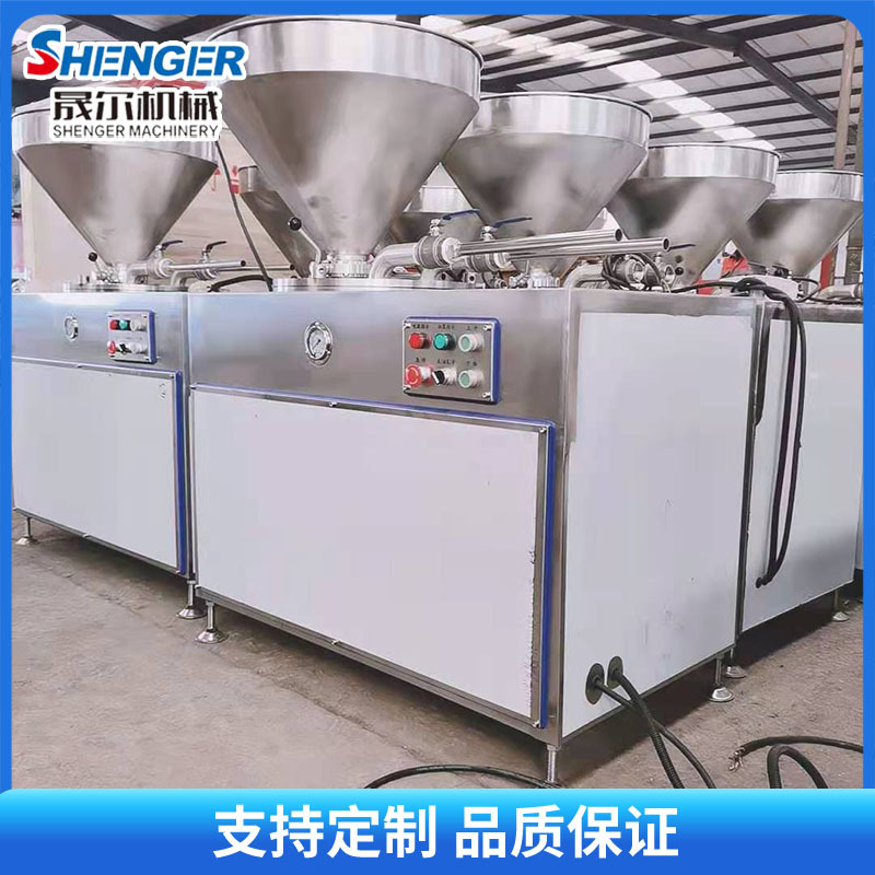 商用全自动液压灌肠机 启动扭结灌肠设备 猪肉肠米肠烤肠灌制机器