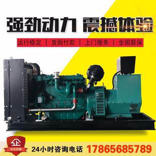 潍柴300kw发电机组 应急发电 低油耗商场备用300千瓦柴油发电机组