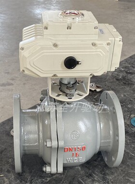 电压AC220V电动球阀Q941F-16P不锈钢浮动开关型球阀DN1251.6MPa