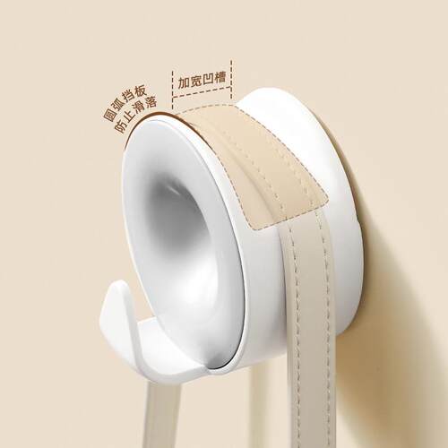 Circular bag hook for behind the door, cute fitting room hoo